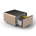 الطاولة الجانبية لون ذهبي