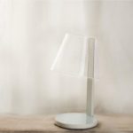 LED Table Lamp - White Stand - Image 2